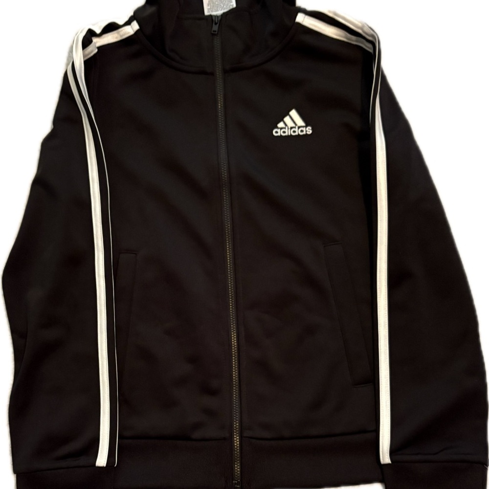 Adidas Kids Black Jacket